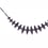 Onyx cord tieback Houlès Violet 35616-9510