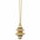 Onyx Metal key tassel Houlès Or 35085-9123