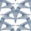 Papier peint panoramique Birds Bien Fait White Indigo BF-WHB-IND-3L