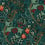 Golden lily Panel House of Hackney Midnight 1-WA-GOL-DI-MID-XXX180x300