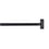 Bastide rod corner kit for eyelets Houlès Noir T0934-65