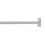 Bastide rod corner kit for eyelets Houlès Blanc cassé T0934-61