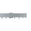 Cosmo aluminum rod right wall installation kit Houlès Nickel Brossé Mat T0219-157