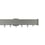 Cosmo aluminum rod right wall installation kit Houlès Titane Brossé Mat T0219-159