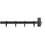 Bastide rod corner kit with rings Houlès Bronze T0915-64