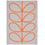 Teppich Giant Linear Stem Persimmon in-outdoor Orla Kiely 140x200 cm 460703140200