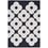 Tappeti Spot Flower Black in-outdoor Orla Kiely 160x230 cm 460805160230