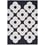 Tappeti Spot Flower Black in-outdoor Orla Kiely 140x200 cm 460805140200