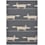 Mr. Fox Charcoal in-outdoor Rug Scion 90x150 cm 425305090150