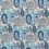 Tissu Collioure Nina Campbell Blue/Beige NCF4290-04