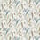 Tissu Colbert Nina Campbell Aqua/Ochre NCF4334-03