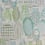 Papier peint Collioure Nina Campbell Aqua/Green NCW4300-03