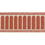 Helios 77 mm jacquard Braid Houlès Rouge 32201-9300
