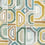 Carta da parati murale Bogolan Casamance Bleu/Vert 75193988
