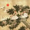 Papier peint panoramique Ukiyo Metallics Coordonné Gold 9600020