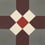 Victorian Warwick cement Tile De Tegel Ivory, Taupe Green, Dark Chocolate, Rusty Red victorian-warwick-green-14x14
