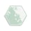 Piastrella Floral Flat Theia Mint Floral-Flat-Mint