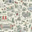 Wonderland adhesive wallpaper Rifle Paper Co. Cream PSW1330RL