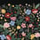 Papier peint adhésif Strawberry Fields Rifle Paper Co. Black PSW1333M