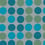 Circles Fabric Maharam Turquoise Light and Green 466475-007