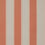 Moyenne Rayure Wallpaper Nobilis Orange MNT37