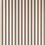 Closet Stripe Wallpaper Farrow and Ball Marron BP0350