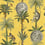 Lémurs Wallpaper Coordonné Mustard 9300042
