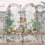 Papier peint panoramique Treillage Coordonné Vintage 9300091