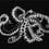 Papier peint panoramique Octopus X-Ray Coordonné Noir 9500802