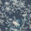 Grue Wallpaper Initiales Bleu AF41302