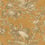 Grue Wallpaper Initiales Or Mat AF41305