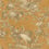 Grue Wallpaper Initiales Or Mat AF41305