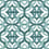 Tipton adhesive wallpaper York Wallcoverings Teal RMK11864RL