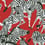 Herd Together adhesive wallpaper York Wallcoverings Red RMK11876RL