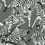 Herd Together adhesive wallpaper York Wallcoverings Charcoal RMK11877RL