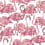 Beach Social adhesive wallpaper York Wallcoverings White/Pink RMK11885RL