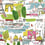 Arrondissement adhesive wallpaper York Wallcoverings White/Multi RMK11888RL