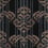 Mosaico Tessuti Appiani Regina Tulipa nero, Carbone, bronzo REGI001