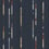 Segmented Stripe Fabric Maharam Navy 466373–004