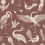 Papier peint Birds Ferm Living Dusty Red 1101872839