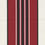 Rayure Marcellin Fabric Edmond Petit Rouge 15620-005