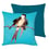 Envol Cushion Jean Paul Gaultier Bleu 7603-02