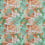 Tessuto Flamingo Club Matthew Williamson Jade F6790-01