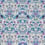 Menagerie Fabric Matthew Williamson Persian Blue/Lilac F6940-02