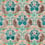 Samt Viceroy Matthew Williamson Teal/Brown F6943-02