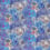 Pur Aravali Sheer Matthew Williamson Blue F6945-04