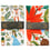 Set of 2 Tea Towels Christmas Holiday Rifle Paper Co. Christmas Holiday TEXT002-TEXT003