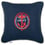 AHOY! Cushion Mindthegap Indigo blue. Red. White LC40103