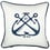 Vintage Anchors Cushion Mindthegap Blue. White LC40106