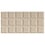 Gres porcellanato Block Rectangle Fioranese Avorio BK362R